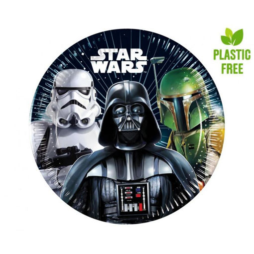 Picture of STAR WARS GALAXY PAPER PLATES 20CM - 8 PACK